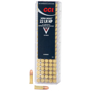 CCI® Mini-Mag® .22 LR Copper-Plated Hollow Point Ammunition