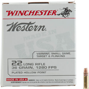 Winchester Western .22 Long Rifle 36-Grain Ammunition