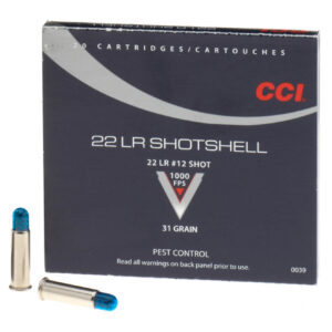 CCI® .22 LR 31-Grain Rimfire Handgun Shotshells