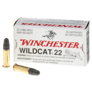 Winchester Wildcat® Lead Round-Nose .22 LR 40-Grain Rifle/Handgun Ammunition