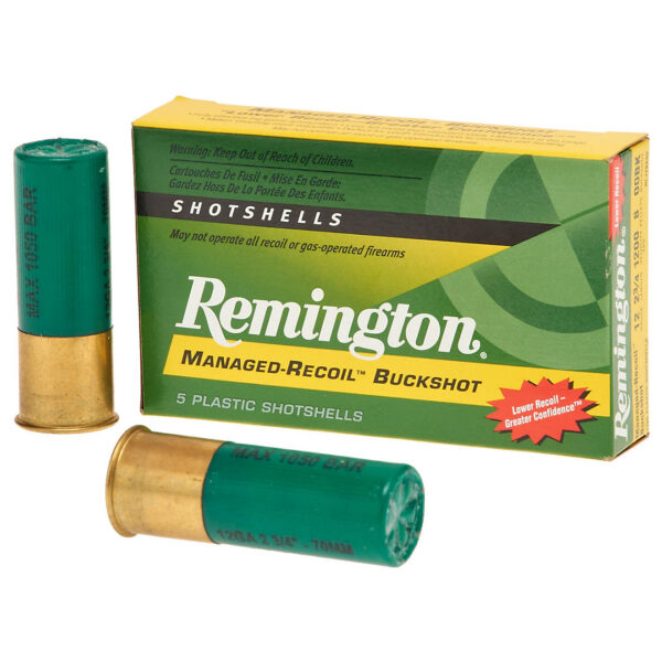 Remington Express Managed-Recoil 12 Gauge Buckshot Shotshells