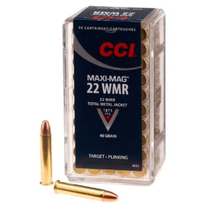 CCI® .22 WMR Maxi Mag 40-Grain Rimfire Ammunition