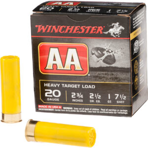 Winchester AA Heavy Target Load 20 Gauge Shotshells