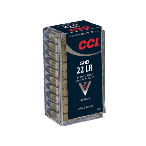 CCI® SGB .22 LR 40-Grain Rimfire Ammunition