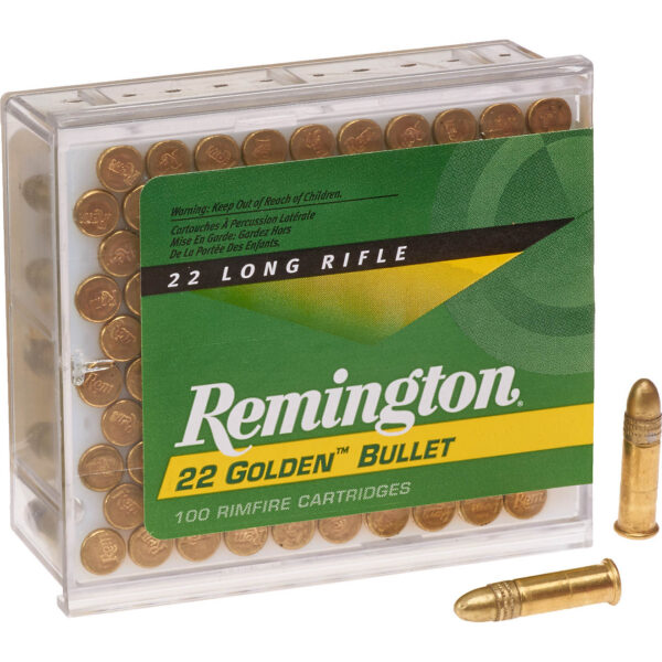 Remington Golden Bullet .22 LR 40-Grain Rimfire Ammunition