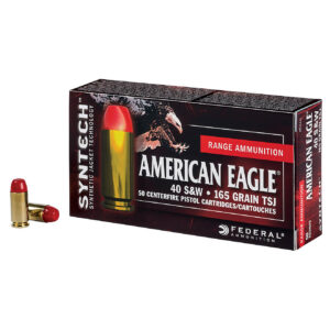 Federal Premium American Eagle Syntech Training .40 S&W 165-Grain Ammunition
