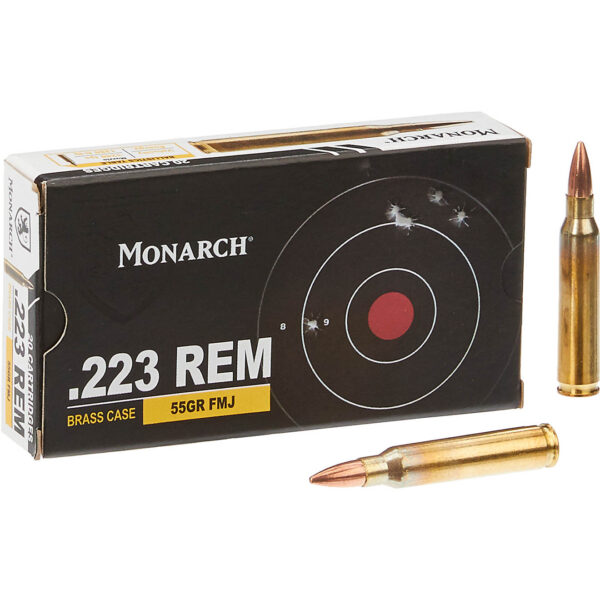 Monarch® FMJ .223 Remington 55-Grain Rifle Ammunition