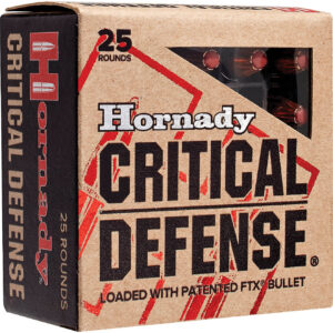 Hornady Critical Defense 9 mm Luger 115-Grain Handgun Ammunition