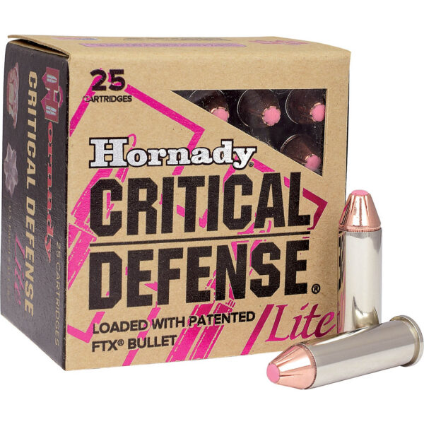 Hornady Critical Defense Lite FTX 9mm Luger 100-Grain Bullets