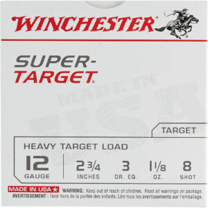 Winchester Target Load 12 Gauge 8 Shotshells