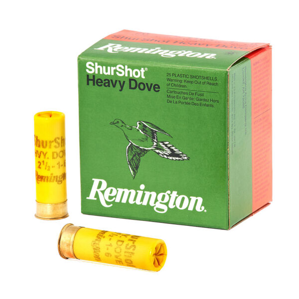 Remington ShurShot Heavy Dove 20 Gauge 6 Shot Shotshells