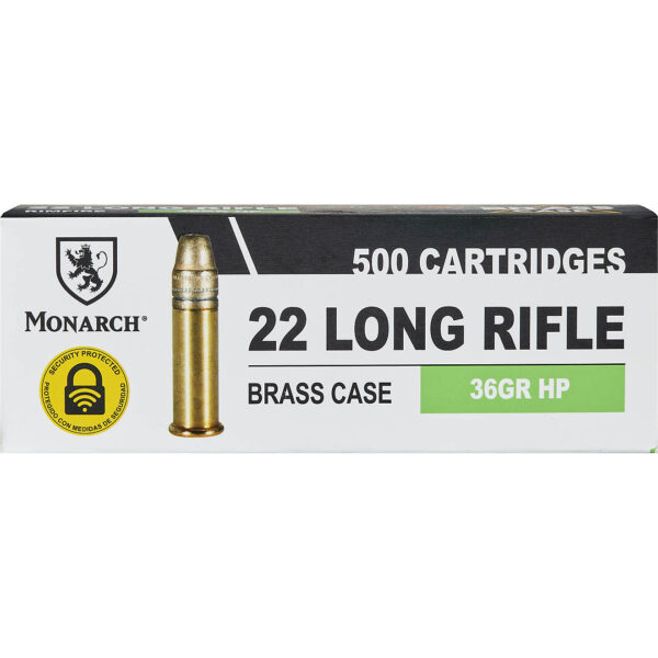 Monarch .22 Long Rifle 36-Grain Rimfire Ammunition