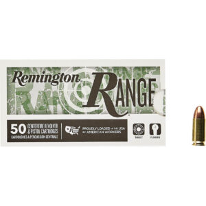 Remington Range 9mm Luger 115-Grain Centerfire Handgun Ammunition