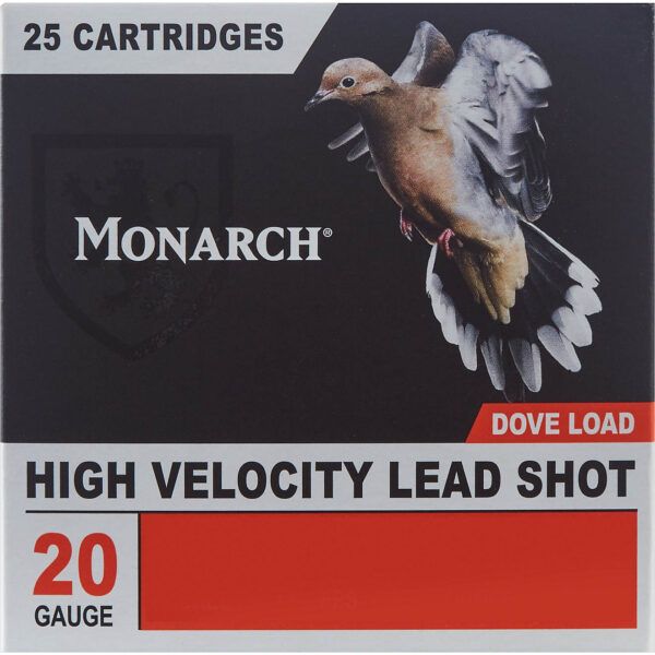 Monarch High Velocity Light Dove 20 Gauge Shotshells