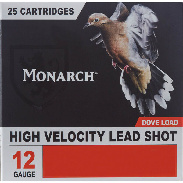 Monarch High Velocity Long Range Light Dove 12 Gauge Shotshells
