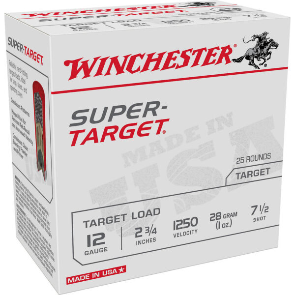 Winchester Super Target 12 Gauge Shotshells