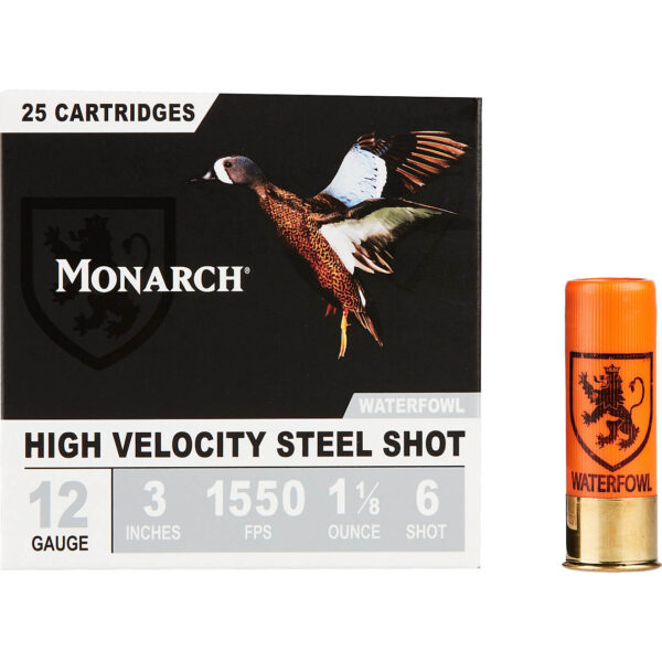 Monarch High Velocity Waterfowl 12 Gauge Shotshells