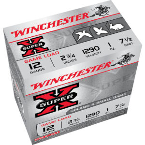Winchester Super-X Lead Shot Dove & Game Load 12 Gauge Shotshells