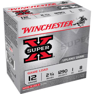 Winchester Super-X Lead Shot Dove & Game Load 12 Gauge 8 Shot Shotshells