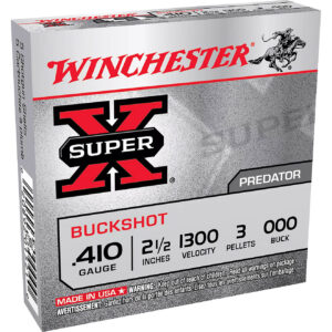 Winchester SUPER-X Predator 410-Gauge 000 Buckshot Ammunition