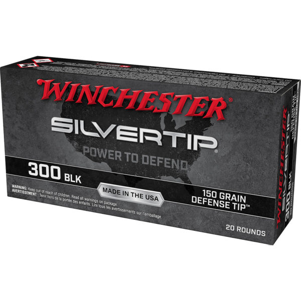 Winchester Silvertip .300 Black 150-Grain Ammunition