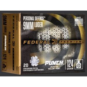 Federal Premium Personal Defense Punch Handgun Ammunition