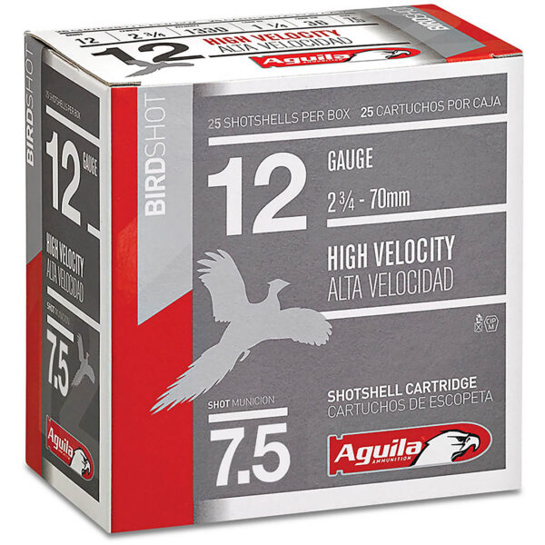 Aguila Ammunition High Velocity 12 Gauge Shotshells