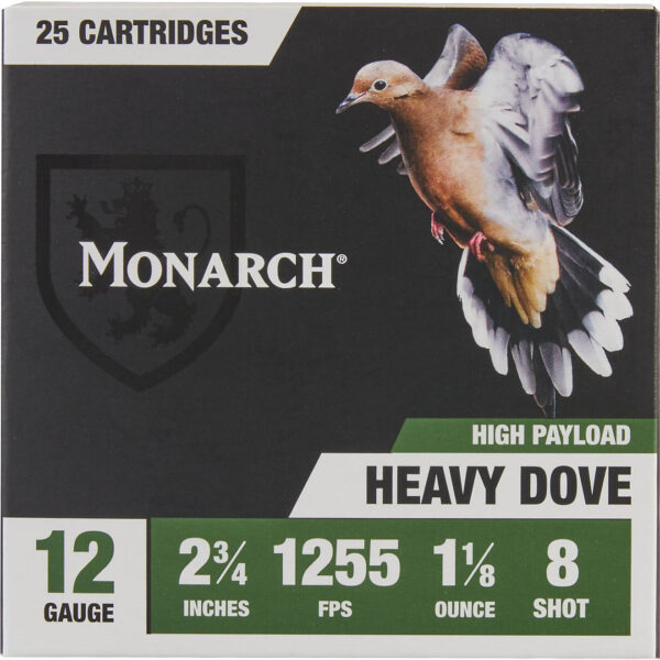 Monarch 12-Gauge 6 Shot Heavy Dove Shotshells