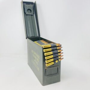 Maine Cartridge Company 30-06 Ammunition MCC3006LINKCAN 150 Grain Full Metal Jacket Black Tip Armor Piercing LINKED CAN 240 Rounds