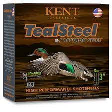 KENT TealSteel Waterfowl 12 Gauge Precision Steel Shotshells